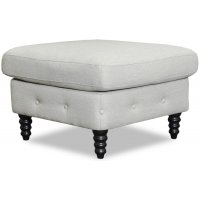 Ashford chesterfield fotskammel - Beige Lin Ashford chesterfield fotskammel - Beige Lin
