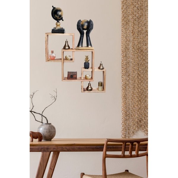 Rutor vegghylle - Eik Rutor vegghylle - Eik