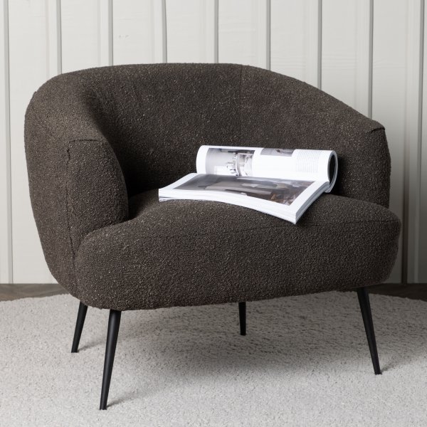 Derry lenestol - Mørkegrå Derry lenestol - Mørkegrå