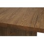 Bryssel spisebord 190-290 cm (2 klaffer inkludert) - Brun rustikk eik