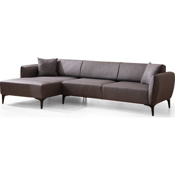 Belissimo divansofa - Mørk grå Belissimo divansofa - Mørk grå