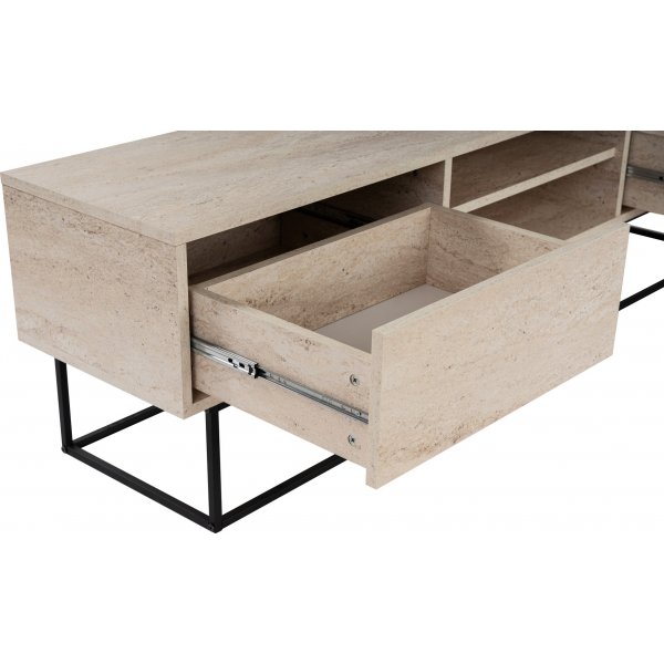 TV-stativ 180 cm beige - Escape TV-stativ 180 cm beige - Escape