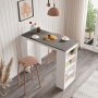 Style barbord - Hvit/gr
