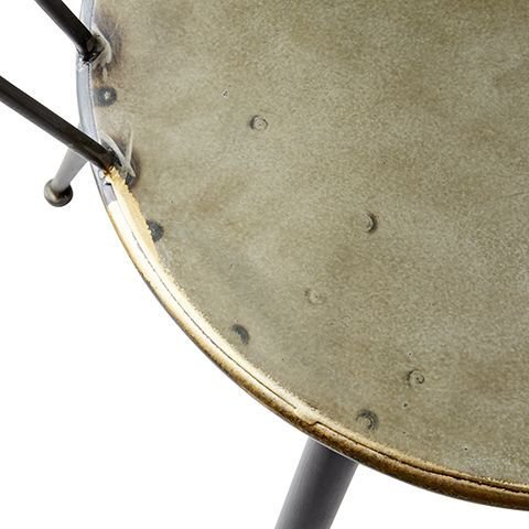 William karmstol - Svart / Messing William karmstol - Svart / Messing