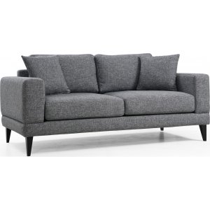 Lido 2-seters sofa - Mrkegr