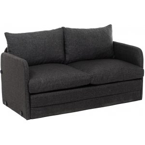 Saga 2-seters sovesofa XL - Mrkegr