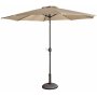 Parasoll Cali D300 cm i aluminium - Beige