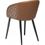 Dobbel lenestol - Vintage lysebrun