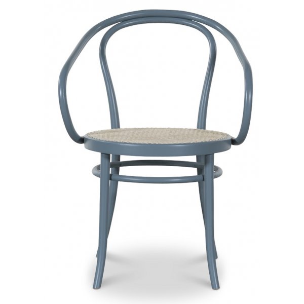 Bentwood karmstol No30 Klassiker - Pastellblå/Rotting Bentwood karmstol No30 Klassiker - Pastellblå/Rotting