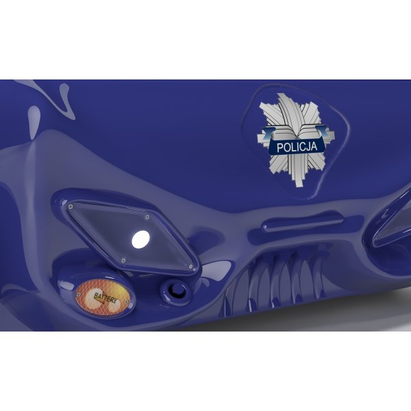 Politi barneseng - 90x200 cm