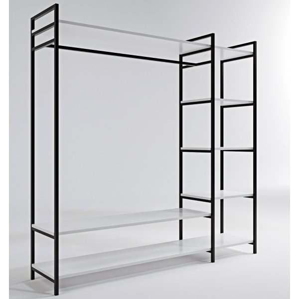 Pamir garderobe - Hvit