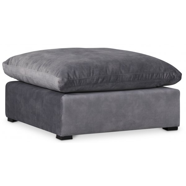 Lazy fotskammel XL - Gr adore velour