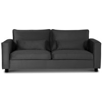 Adore Loungesofa 3-seter sofa - Sølvgrå (fløyel) Adore Loungesofa 3-seter sofa - Sølvgrå (fløyel)