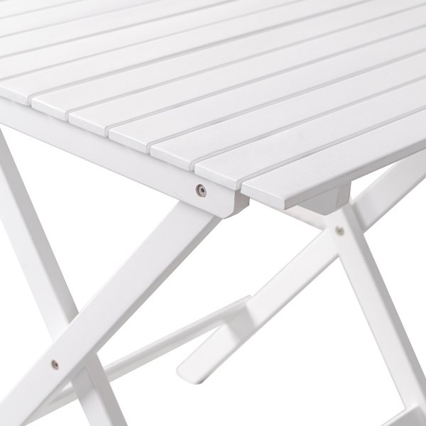 Haväng spisebord 65 x 65 cm - Hvit Haväng spisebord 65 x 65 cm - Hvit