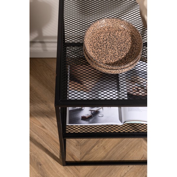 Netz sidebord 55 x 55 cm - Sort Netz sidebord 55 x 55 cm - Sort