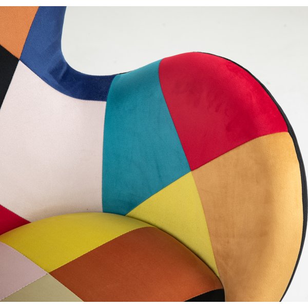 Lucille lenestol - Multi/krom