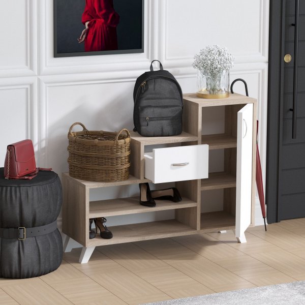 Retro skoskap - Beige Retro skoskap - Beige