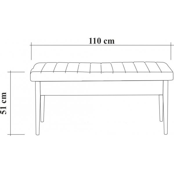 Vina matvaregruppe - Valnøtt/beige Vina matvaregruppe - Valnøtt/beige