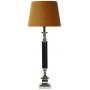 Zero lampefot H64 cm - Svart / Krom