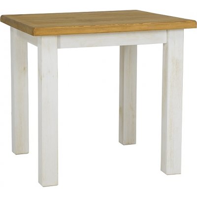 Vimle spisebord, 80 cm - Brun/hvit