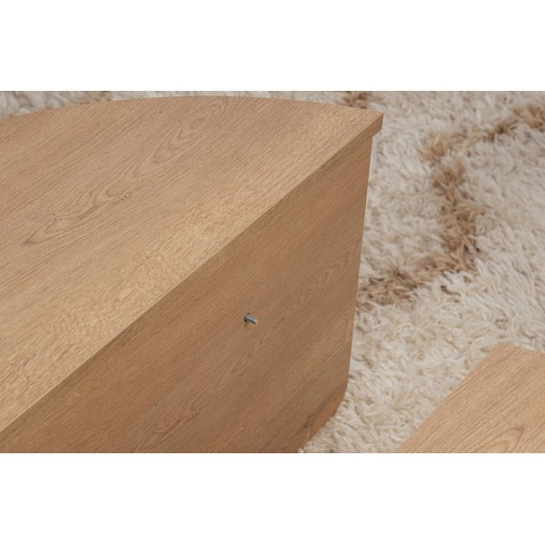 Orion salongbord 90 x 90 cm - Eik Orion salongbord 90 x 90 cm - Eik