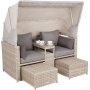 Solsofa Michigan - Beige/beige melert
