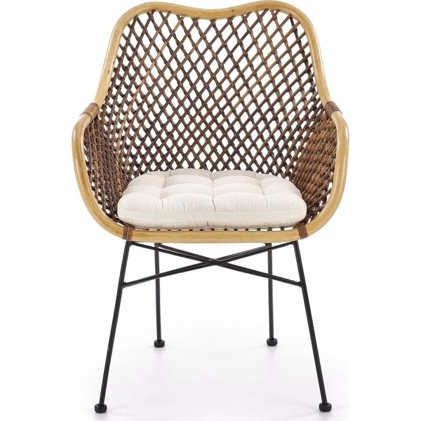 Brody utestol - Rotting/svart + Tekstilpleie for m�bler