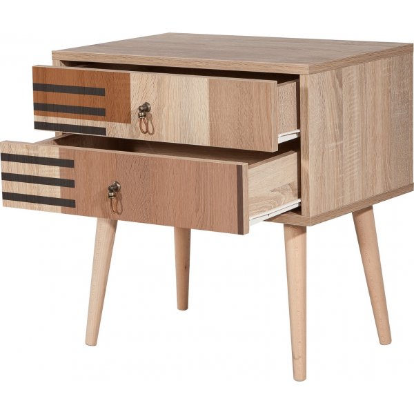City Colorblock nattbord - Beige City Colorblock nattbord - Beige