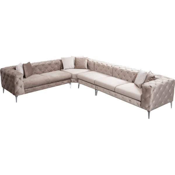Como hj�rnesofa - Beige