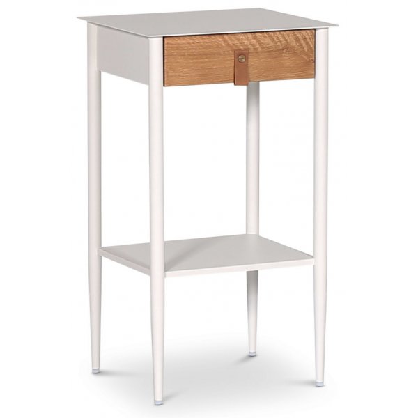 Ekehaga nattbord - Hvit/oljet eik Ekehaga nattbord - Hvit/oljet eik