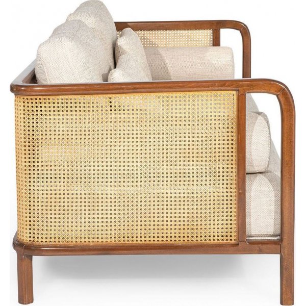 Peanut 4-seters sofa - Krem Peanut 4-seters sofa - Krem