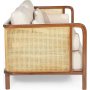 Peanut 4-seters sofa - Krem