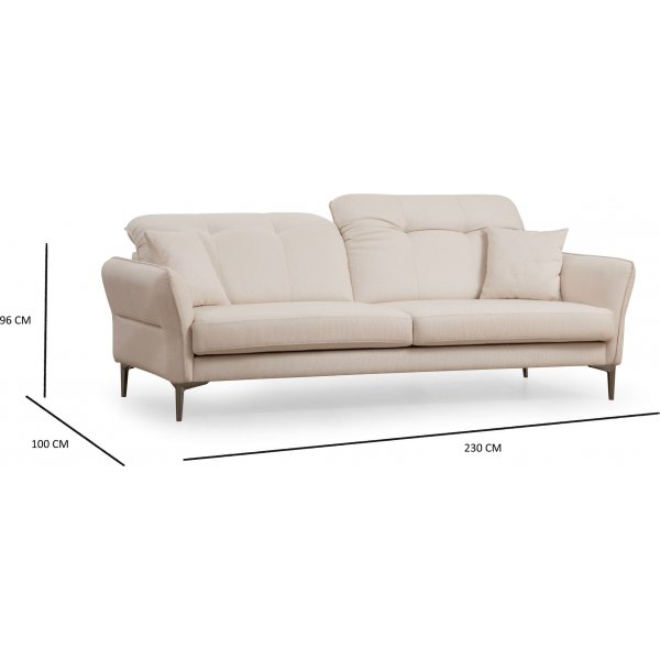 Costor 3-seters sofa - Hvit Costor 3-seters sofa - Hvit