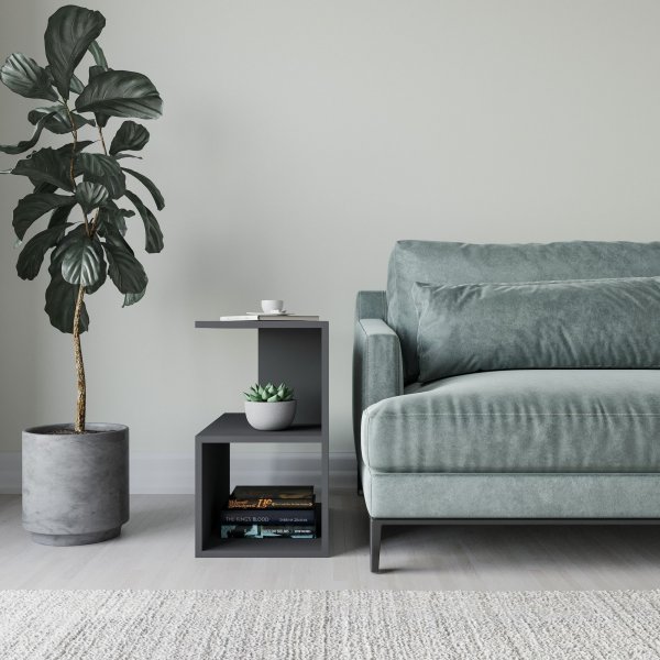 Larmon sidebord - Antrasitt Larmon sidebord - Antrasitt