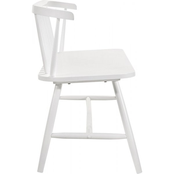 Pinnesofa Fårö - Hvit + Møbelføtter Pinnesofa Fårö - Hvit + Møbelføtter