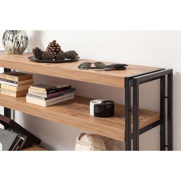 Cosmo sidebord - Furu/svart Cosmo sidebord - Furu/svart