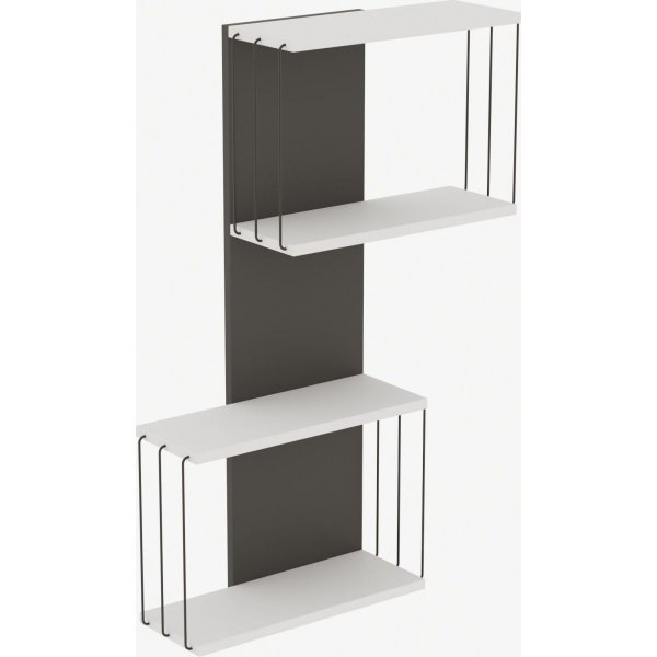 Destan vegghylle - Hvit Destan vegghylle - Hvit