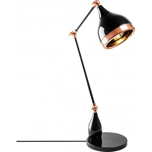 Yildo bordlampe 2 - Svart/kobber