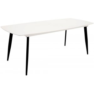 Spisebord Lara 240 cm - Svart / Hvit