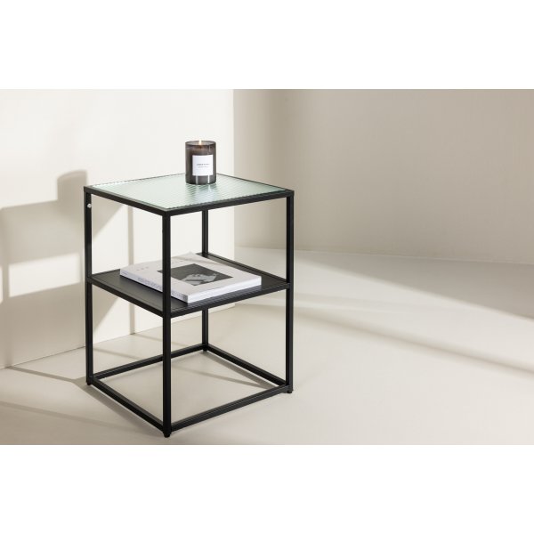 Sao paulo sidebord 40 x 40 cm - Sort Sao paulo sidebord 40 x 40 cm - Sort