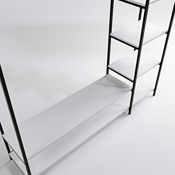 Pamir garderobe - Hvit