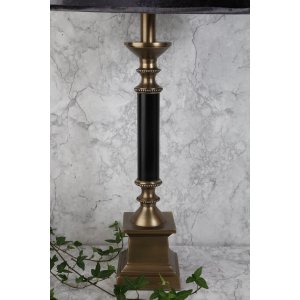 Bordlampe Zero H77 - Svart / Antikk messing