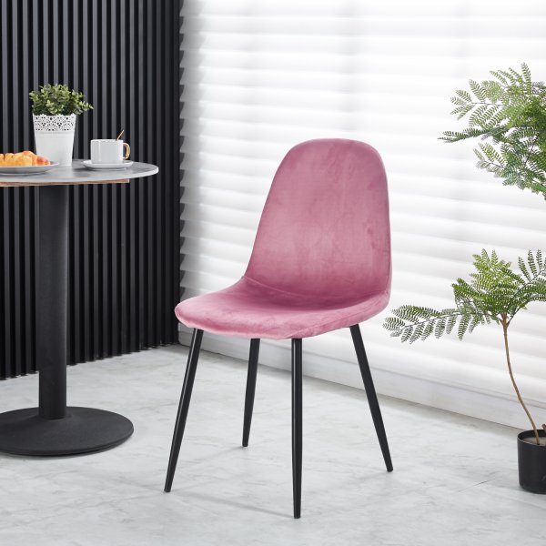 Carisma stol - Rosa flyel + Flekkfjerner for mbler