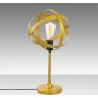 Gezegen bordlampe - Gull/svart