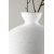Rellis vase 20 x 24 cm - Sort/Hvit