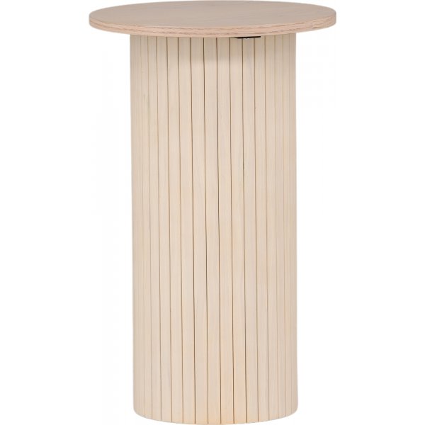 Bianca sidebord Ø40 cm - Whitewash Bianca sidebord Ø40 cm - Whitewash