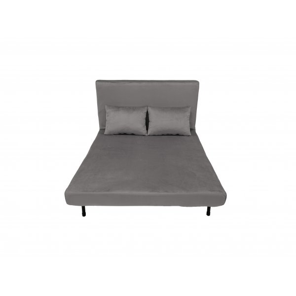 Sovesofa Helsingborg - Lys grå fløyel | 193 cm Sovesofa Helsingborg - Lys grå fløyel | 193 cm