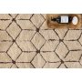 Petrus baderomsteppe 60x90 cm - Beige/mrk brun