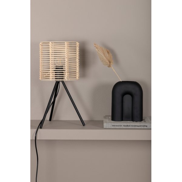 Wicky bordlampe - Svart/rotting Wicky bordlampe - Svart/rotting