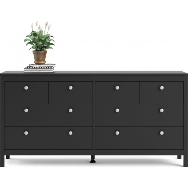 Madrid bred kommode - Sort